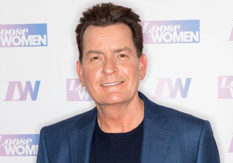Images of a famous Holly wood actor, Charlie Sheen