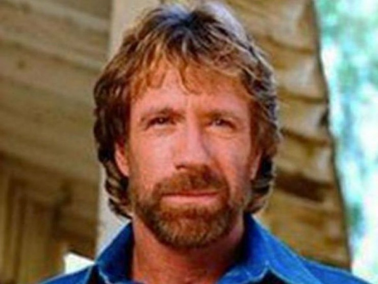 Images of an enterprising American-born actor, Chuck Norris