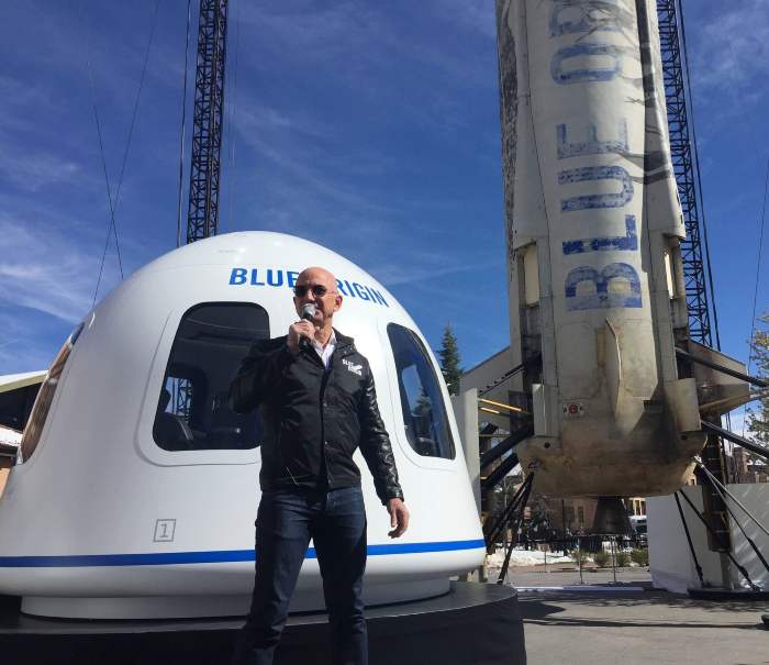 Jeff Bezos is ready to fly to space