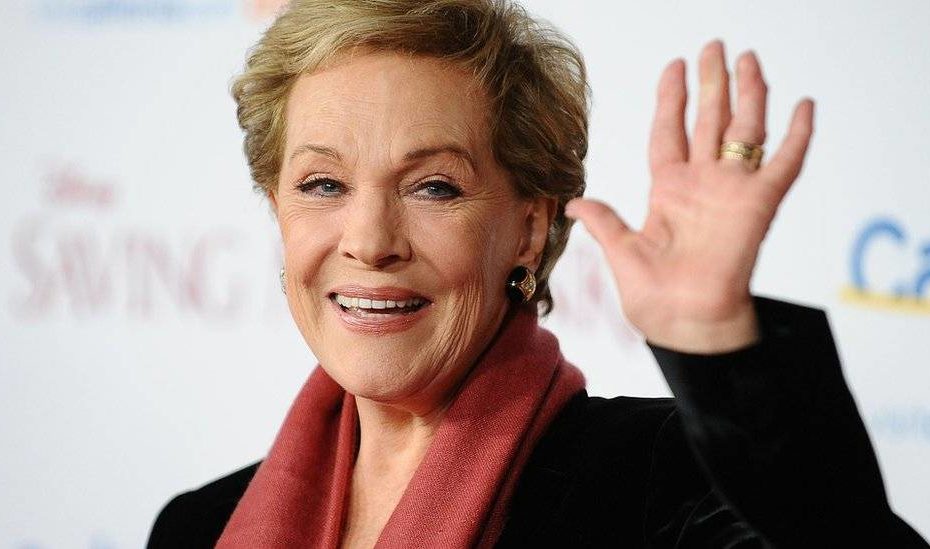 Images of a British-born actor, Julie Andrews