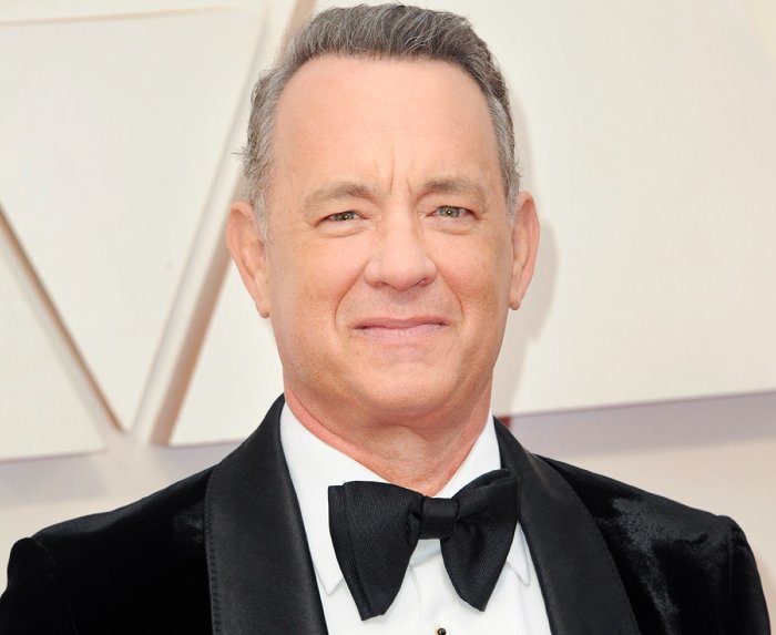 Images of an American actor, Tom Hanks