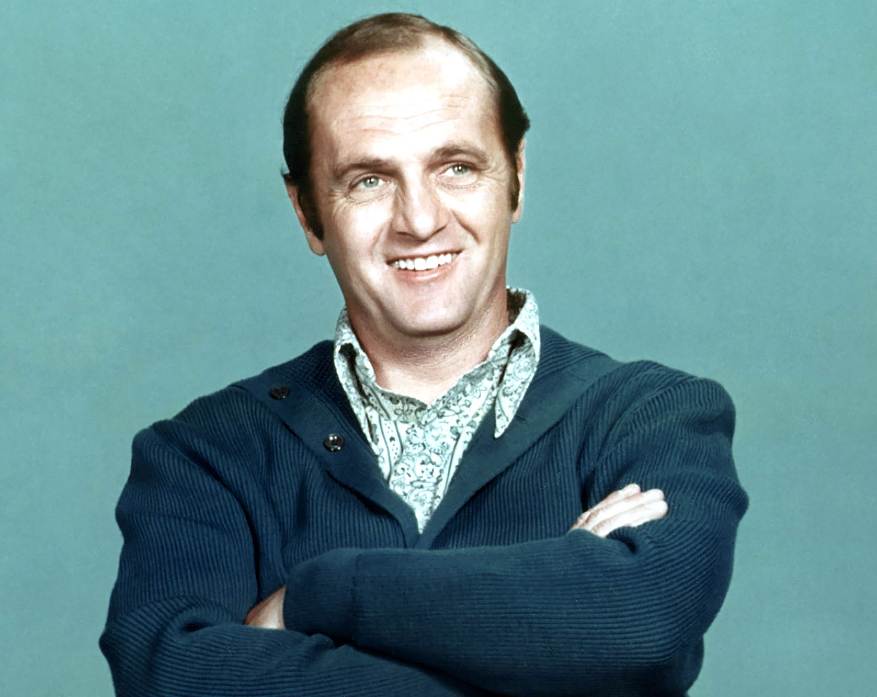 Images of a famous comedian and actor, Bob Newhart