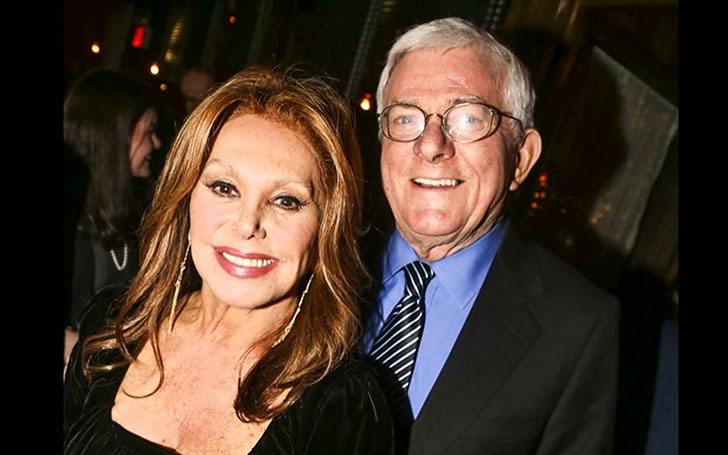 Phil Donahue with his wife, Marlo Thomas